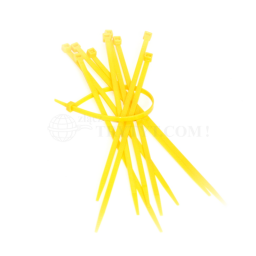 Viazacia páska 3,5x140mm 100ks/balenie žltá SCK-140ICZO